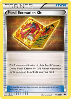 Fossil Excavation Kit (101/124) [XY: Fates Collide]-1
