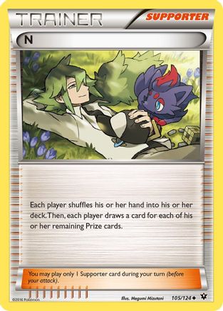 N (105/124) [XY: Fates Collide]-1