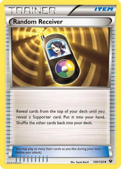Random Receiver (109/124) [XY: Fates Collide]-1