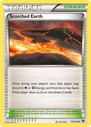 Scorched Earth (110/124) [XY: Fates Collide]-1