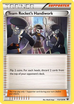 Team Rocket's Handiwork (112/124) [XY: Fates Collide]-1