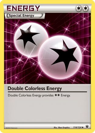 Double Colorless Energy (114/124) [XY: Fates Collide]-1