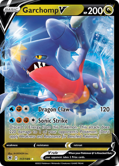 Garchomp V (117/189) [Sword & Shield: Astral Radiance]-1