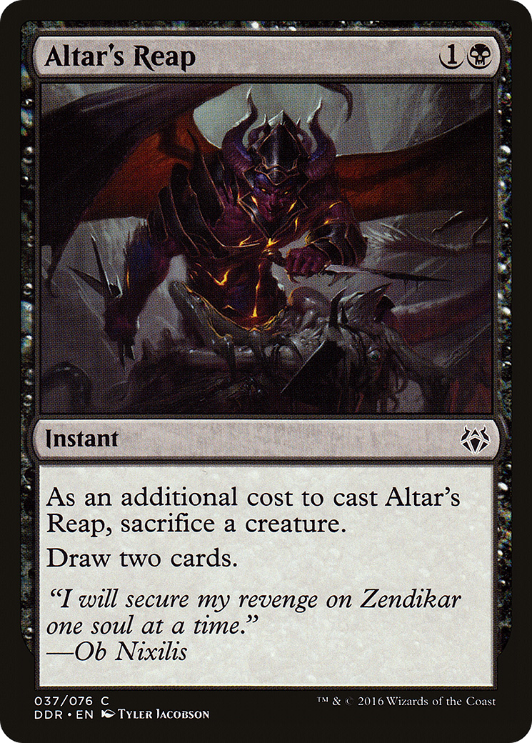 Altar's Reap [Duel Decks: Nissa vs. Ob Nixilis]-1