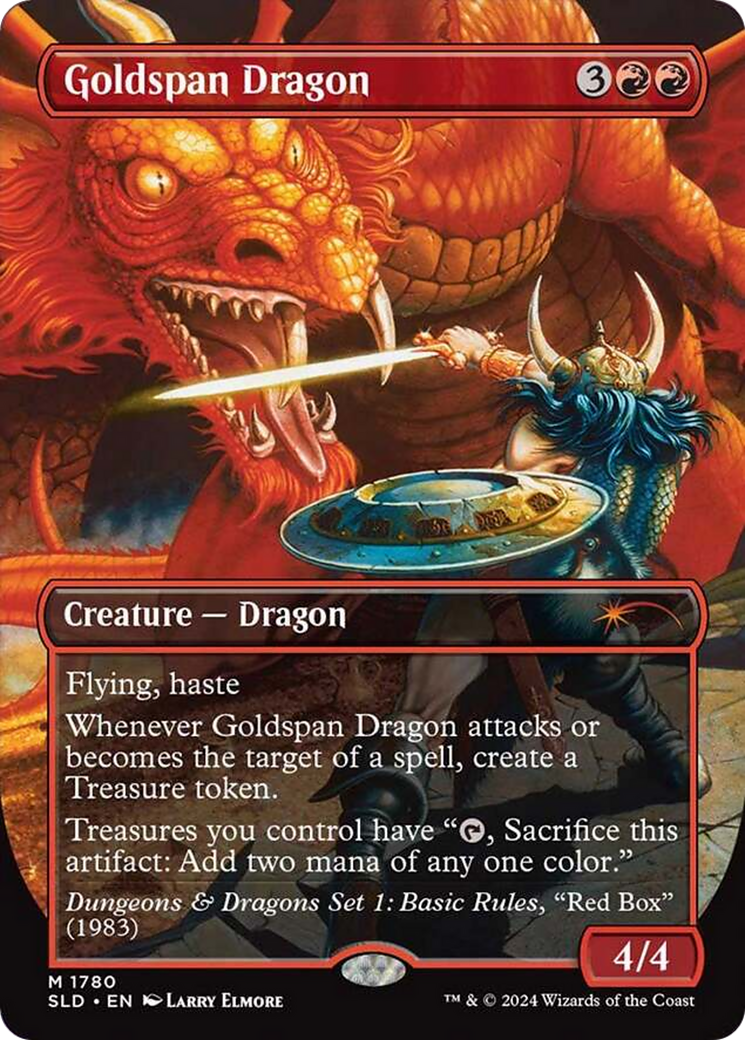 Goldspan Dragon [Secret Lair Drop Series]-1