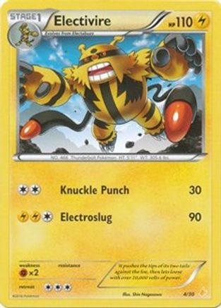 Electivire (25/30) [XY: Trainer Kit 3 - Pikachu Libre]-1