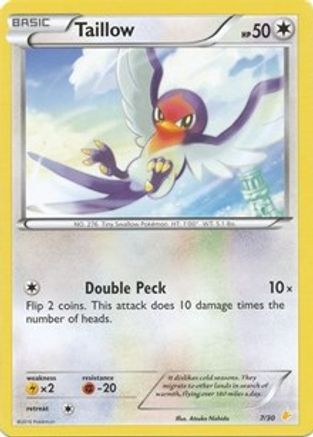 Taillow (7/30) [XY: Trainer Kit 3 - Pikachu Libre]-1