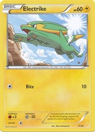Electrike (11/30) [XY: Trainer Kit 3 - Pikachu Libre]-1