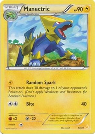 Manectric (13/30) [XY: Trainer Kit 3 - Pikachu Libre]-1