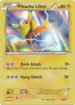 Pikachu Libre (30/30) [XY: Trainer Kit 3 - Pikachu Libre]-1