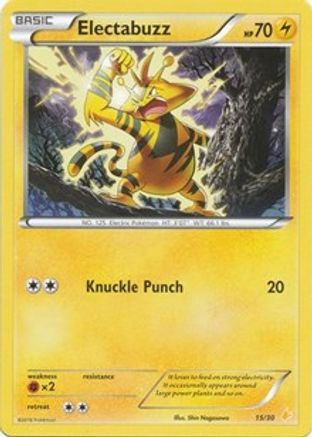 Electabuzz (15/30) [XY: Trainer Kit 3 - Pikachu Libre]-1