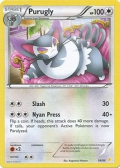 Purugly (19/30) [XY: Trainer Kit 3 - Pikachu Libre]-1
