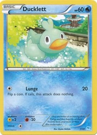 Ducklett (24/30) [XY: Trainer Kit 3 - Suicune]-1