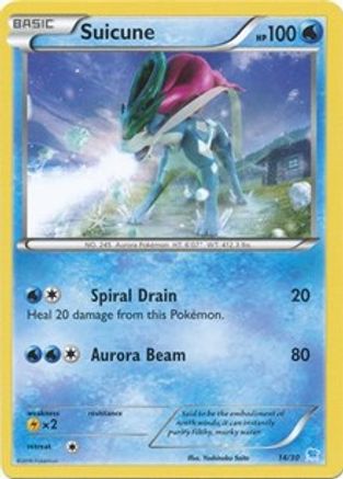 Suicune (14/30) [XY: Trainer Kit 3 - Suicune]-1