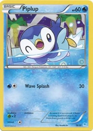 Piplup (16/30) [XY: Trainer Kit 3 - Suicune]-1