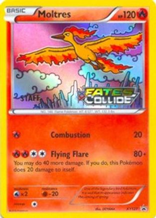 Moltres (XY127) (Staff) [XY: Black Star Promos]-1
