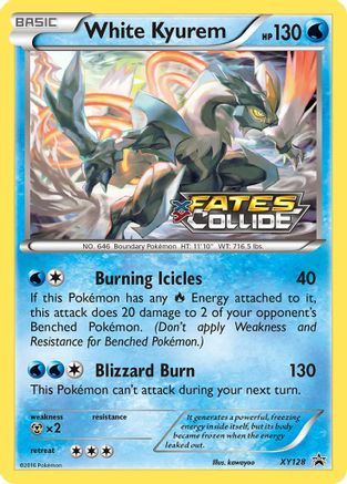 White Kyurem (XY128) [XY: Black Star Promos]-1