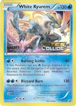 White Kyurem (XY128) (Staff) [XY: Black Star Promos]-1