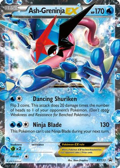 Ash-Greninja EX (XY133) [XY: Black Star Promos]-1