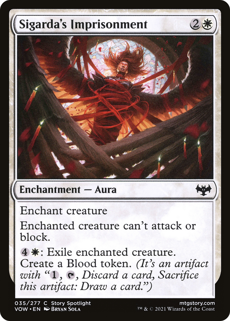 Sigarda's Imprisonment [Innistrad: Crimson Vow]-1