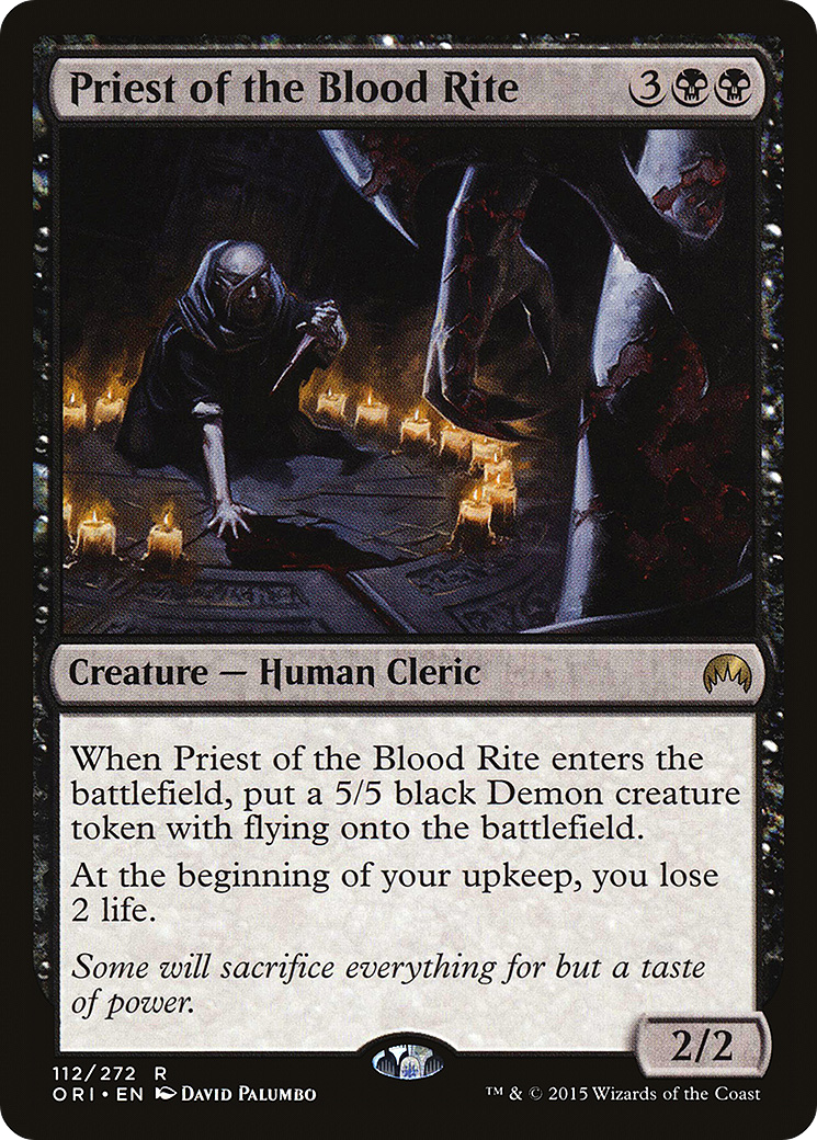 Priest of the Blood Rite [Magic Origins]-1