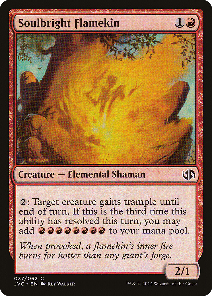Soulbright Flamekin [Duel Decks Anthology]-1