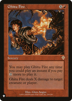 Ghitu Fire [The List]-1