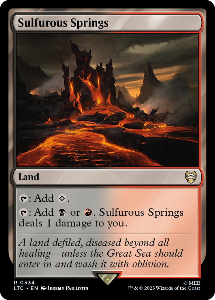 Sulfurous Springs [The Lord of the Rings: Tales of Middle-Earth Commander]-1