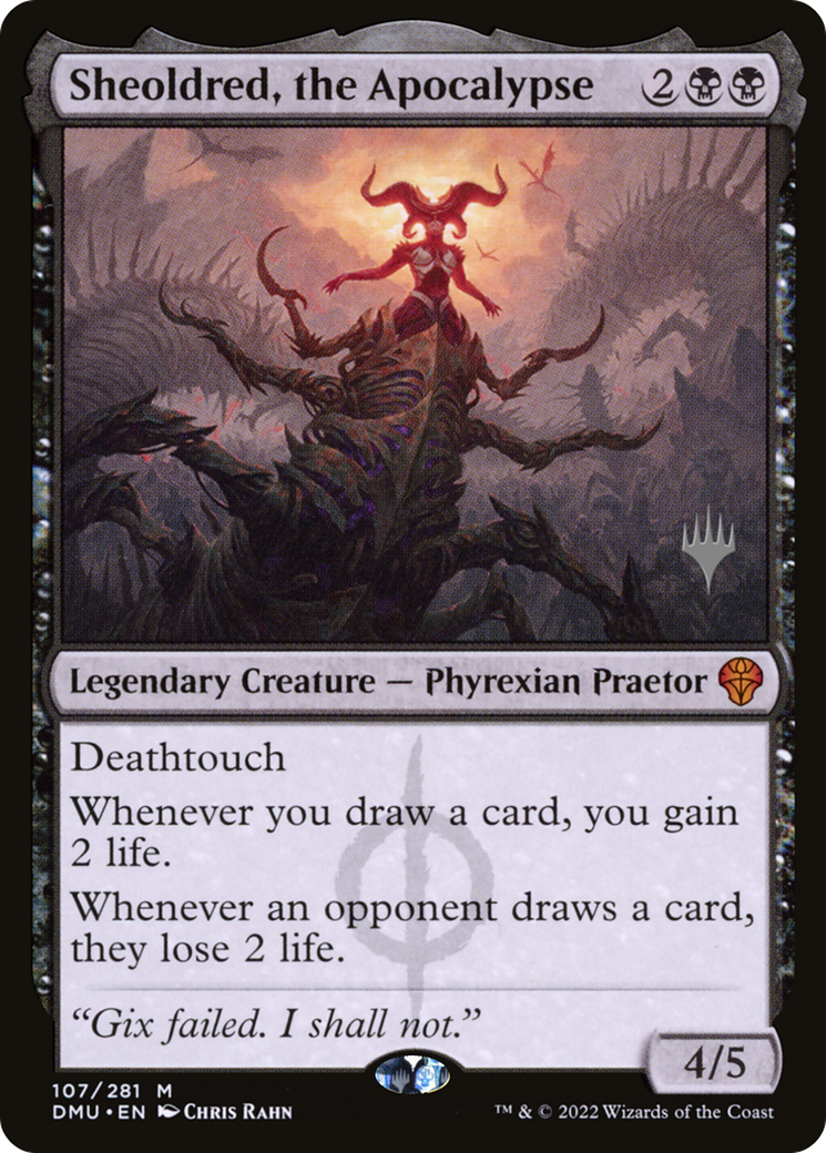 Sheoldred, the Apocalypse (Promo Pack) [Dominaria United Promos]-1