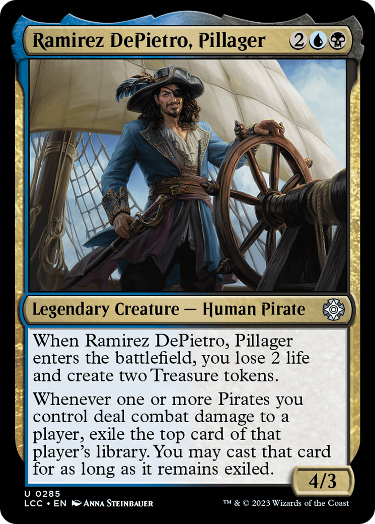 Ramirez DePietro, Pillager [The Lost Caverns of Ixalan Commander]-1