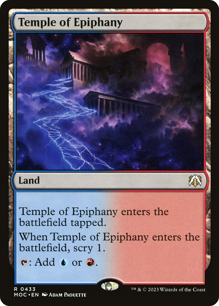 Temple of Epiphany [March of the Machine Commander]-1