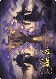 Court of Locthwain // Court of Locthwain (AWOE-053) - Wilds of Eldraine Art Series (Borderless) Foil-3