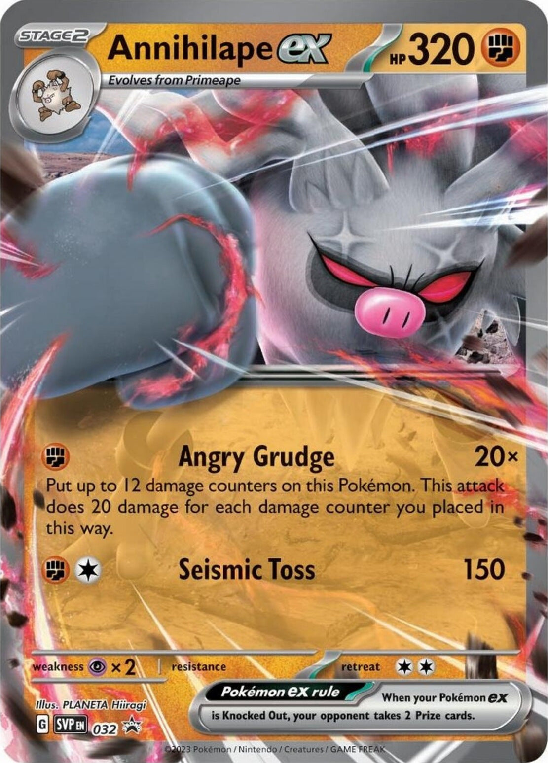 Annihilape ex (032) [Scarlet & Violet: Black Star Promos]-1