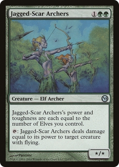 Jagged-Scar Archers [Duels of the Planeswalkers]-1