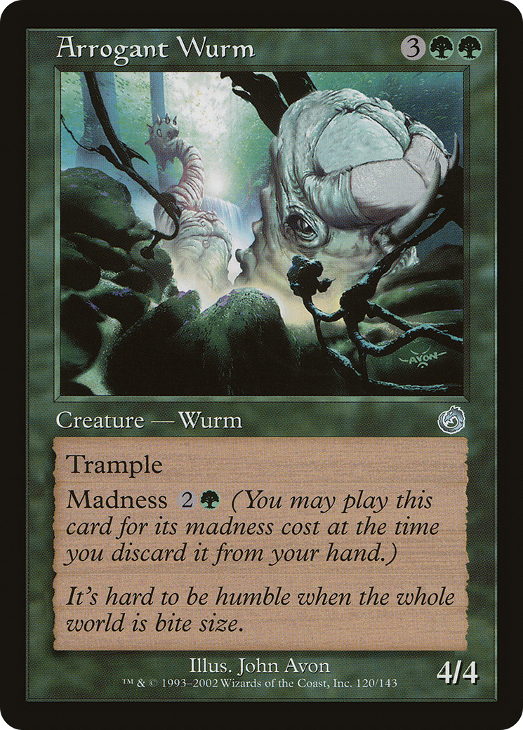 Arrogant Wurm [Torment]-1