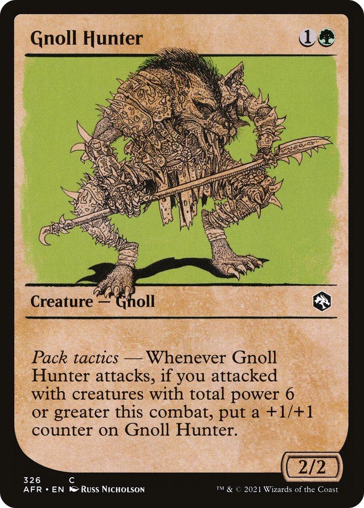 Gnoll Hunter (Showcase) [Dungeons & Dragons: Adventures in the Forgotten Realms]-1