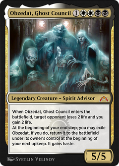 Obzedat, Ghost Council (EA3-016) - Explorer Anthology 3-1