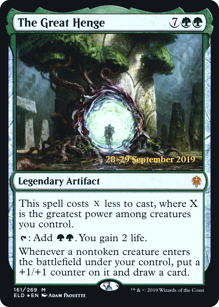 The Great Henge [Throne of Eldraine Prerelease Promos]-1