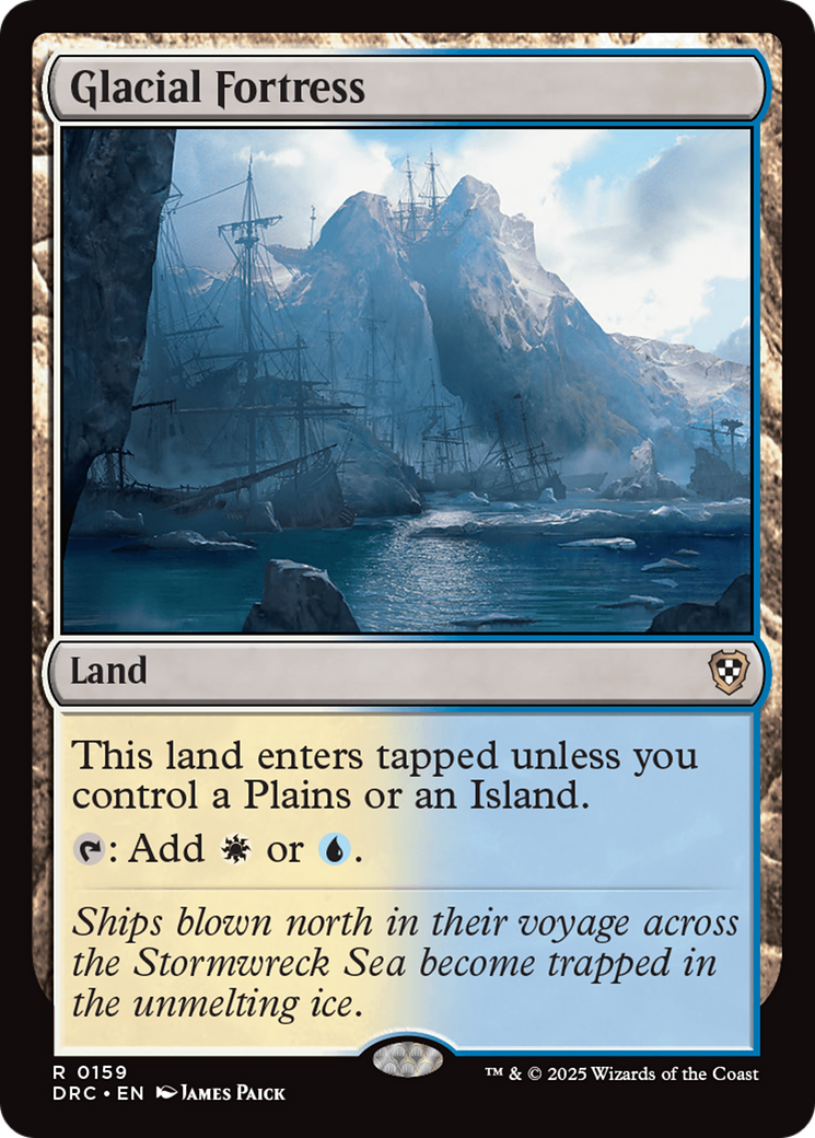 Glacial Fortress [Aetherdrift Commander]-1