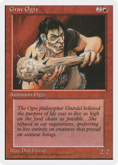 Gray Ogre [Fourth Edition]-1