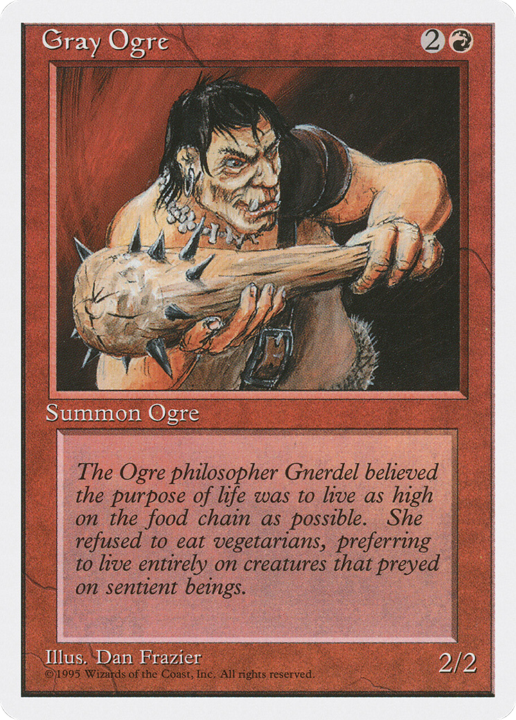 Gray Ogre [Fourth Edition]-1