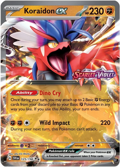 Koraidon ex (125/198) (Stamped) [Scarlet & Violet: Base Set]-1