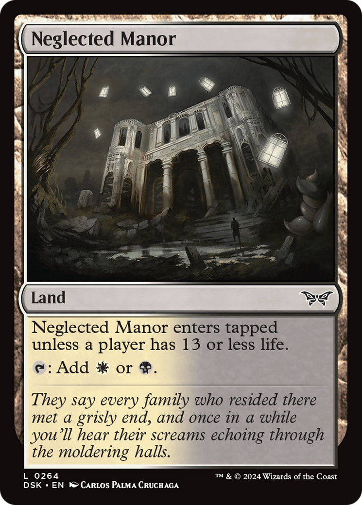 Neglected Manor [Duskmourn: House of Horror]-1