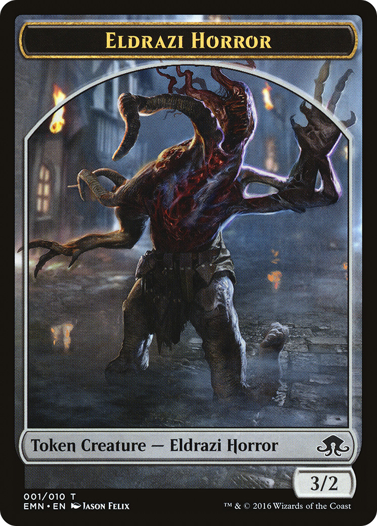 Eldrazi Horror Token [Eldritch Moon Tokens]-1
