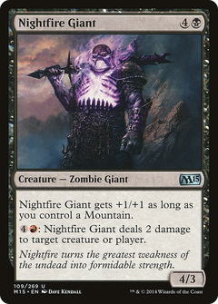 Nightfire Giant [Magic 2015]-1