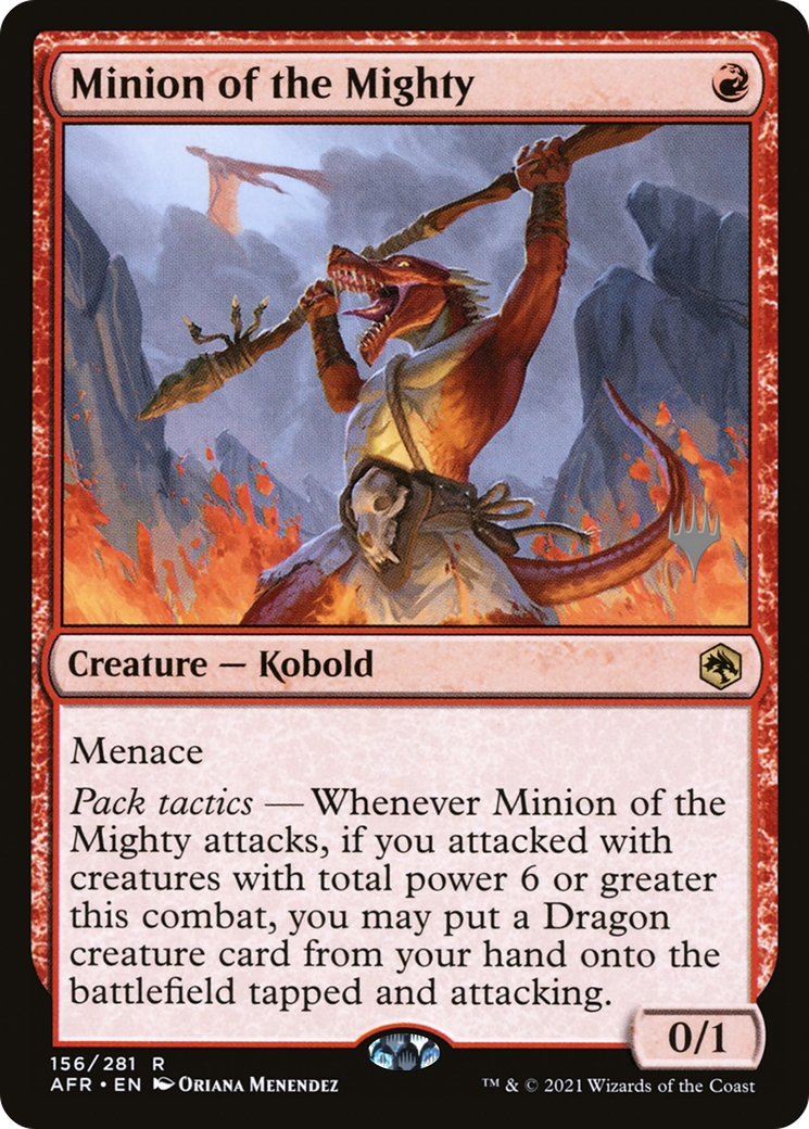 Minion of the Mighty (Promo Pack) [Dungeons & Dragons: Adventures in the Forgotten Realms Promos]-1