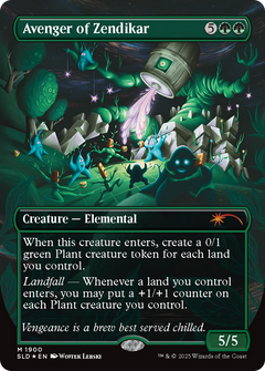 Avenger of Zendikar (Double Rainbow Foil) [Secret Lair Drop Series]-1