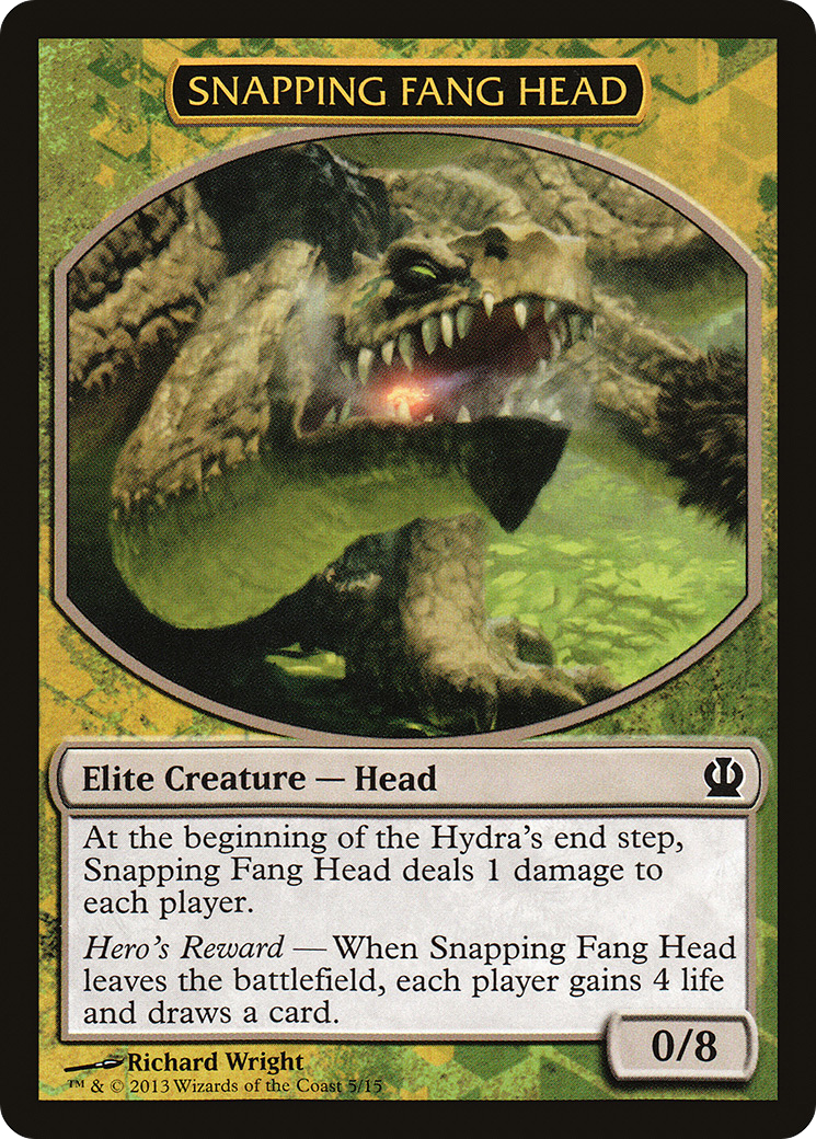 Snapping Fang Head [Theros Face the Hydra]-1