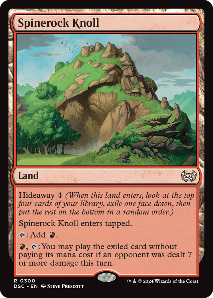 Spinerock Knoll [Duskmourn: House of Horror Commander]-1
