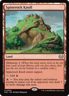 Spinerock Knoll [Duskmourn: House of Horror Commander]-1